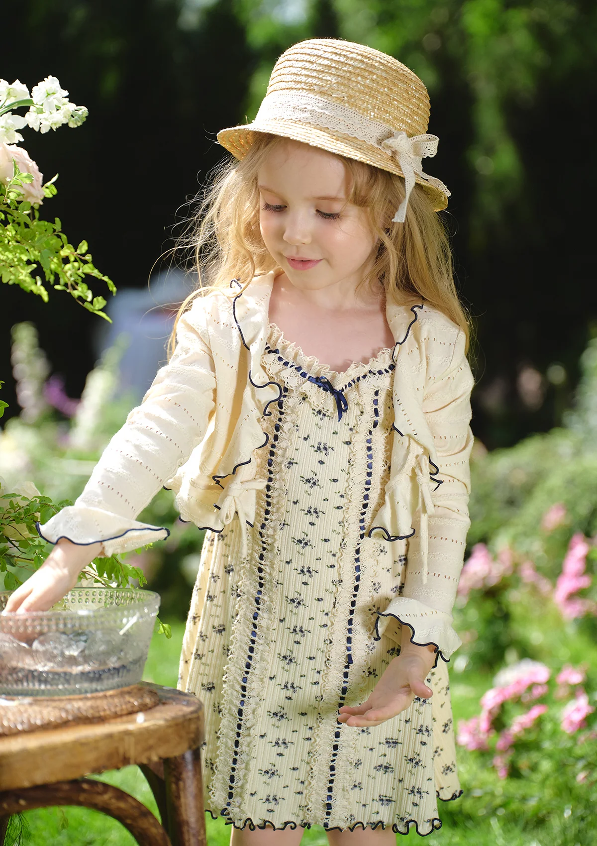 Toddler Girl Blueberry Dress - Thrancidy