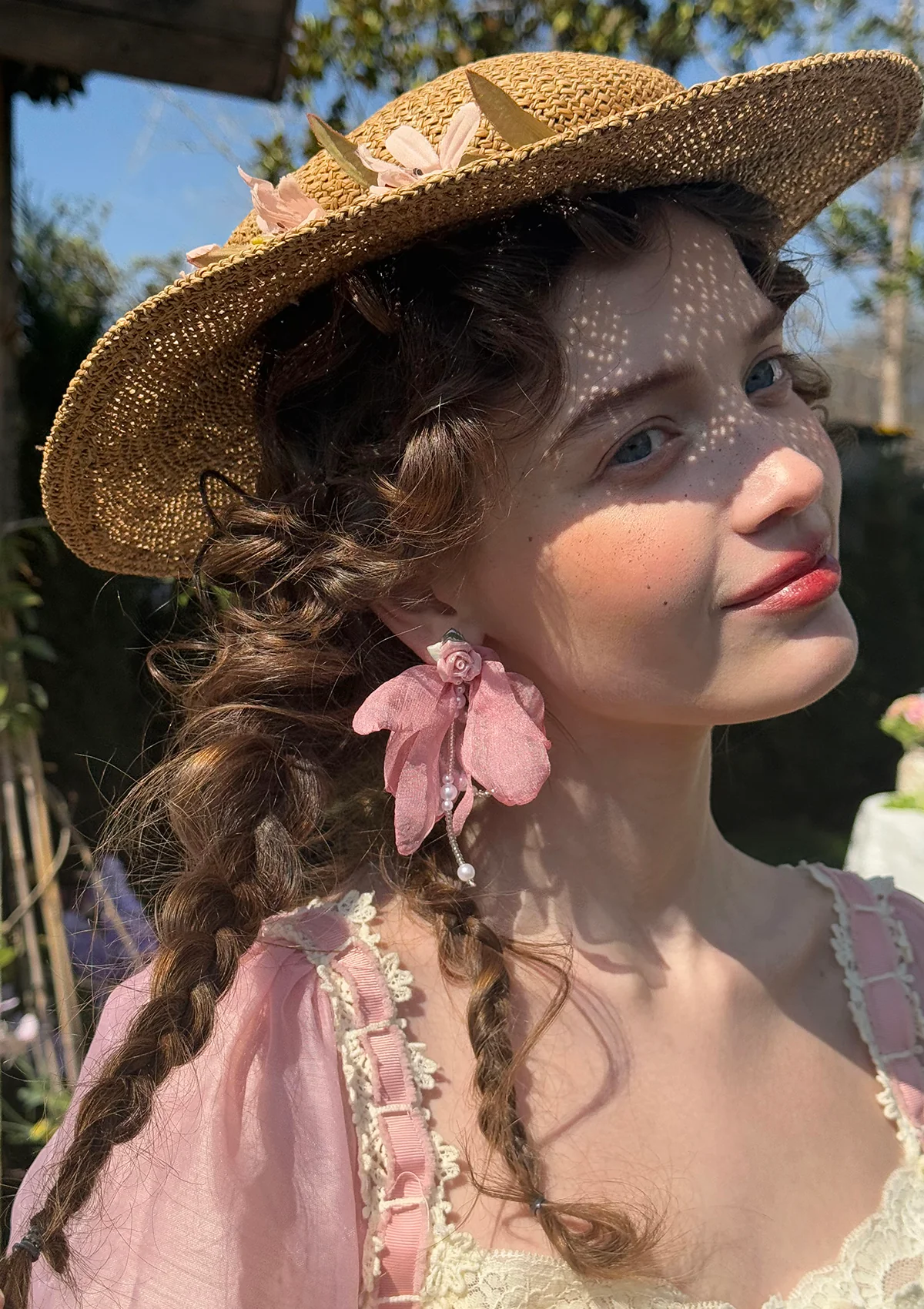 Crowned by Dew Ear Studs - Thrancidy