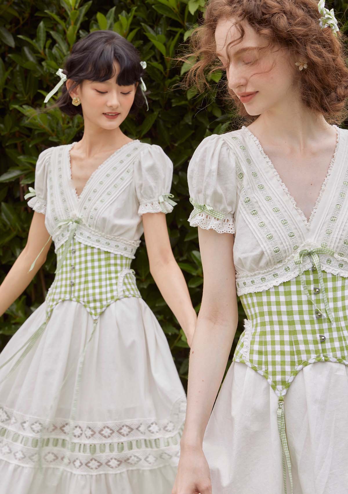 Green Apple Paradise Dress - Thrancidy