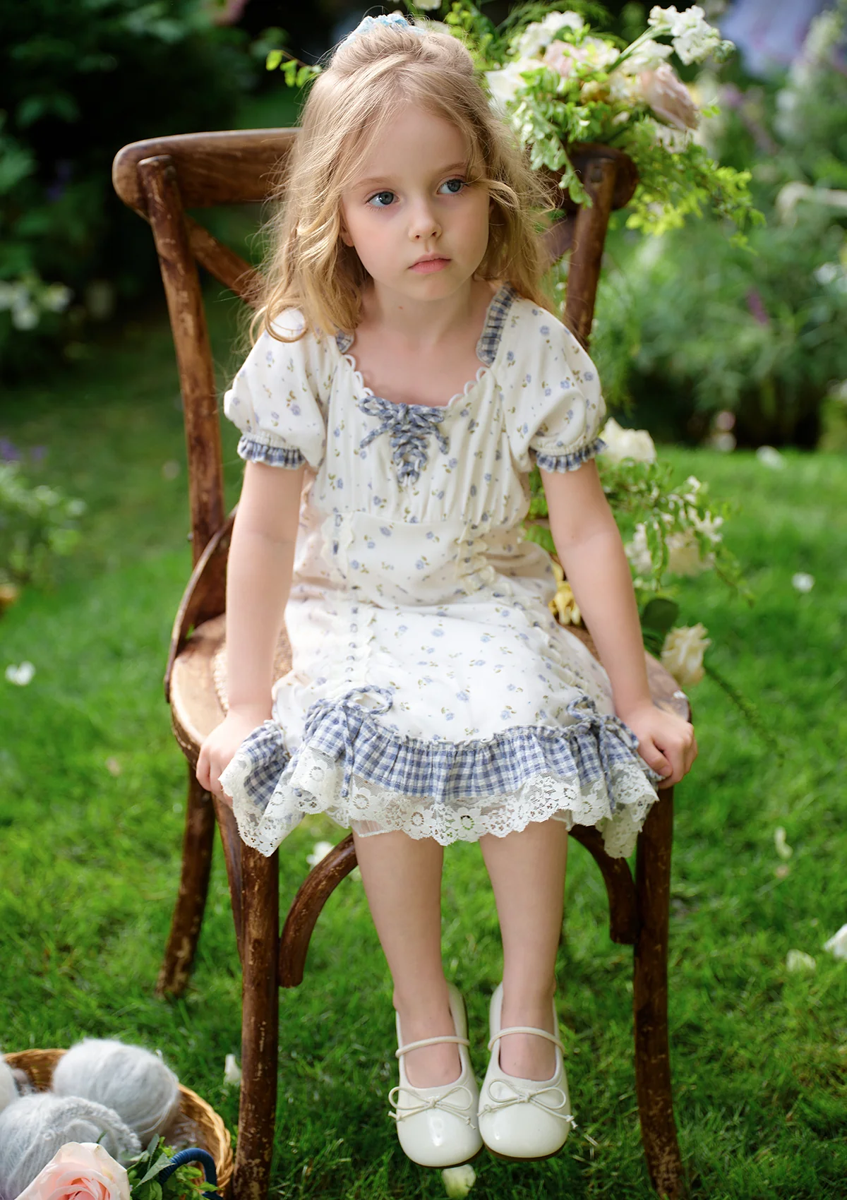 Toddler Girl Peter Rabbit Dollhouse Dress - Thrancidy