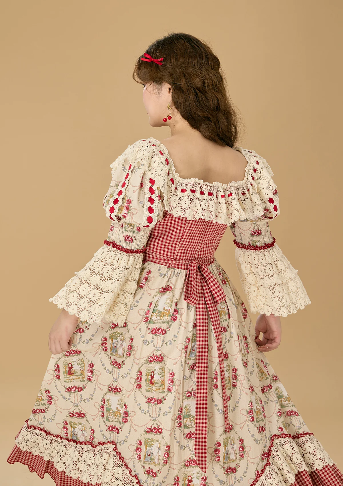 Curve & Plus Little Red Riding Hood  Dress - Thrancidy