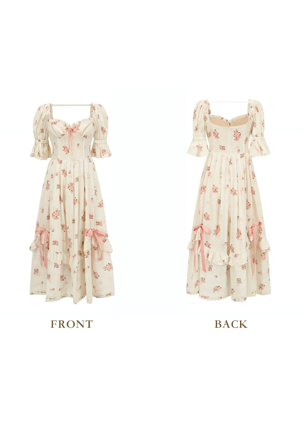 Curve & Plus Rose's Smile Corset Dress - Thrancidy