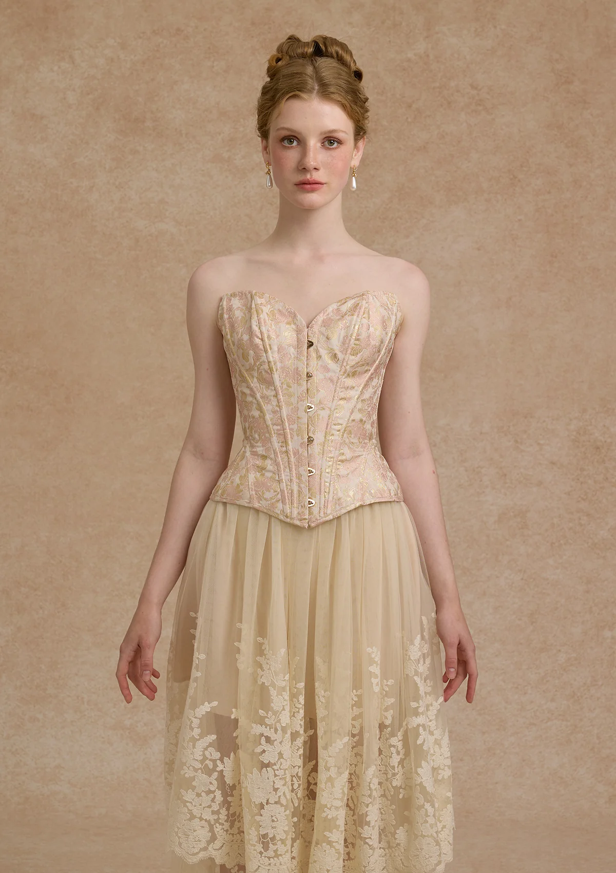 Flowers & Music Corset - Thrancidy