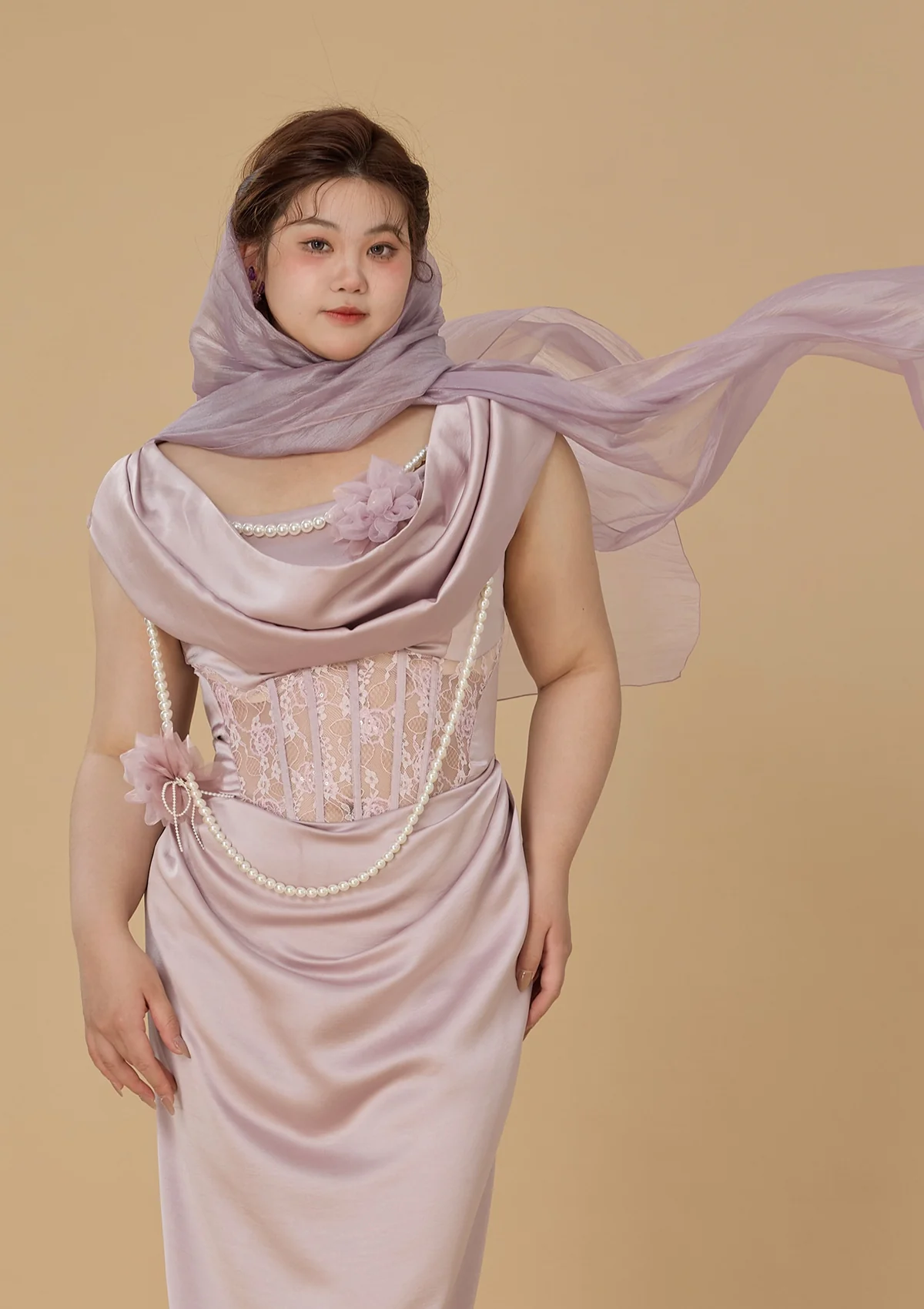 Curve & Plus The Age of Adaline Corset Dress - Thrancidy