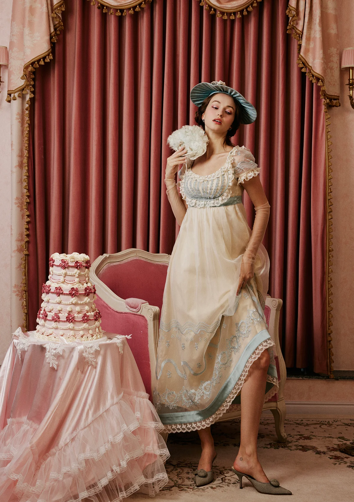 Princess Malachite Regency Dress - Thrancidy