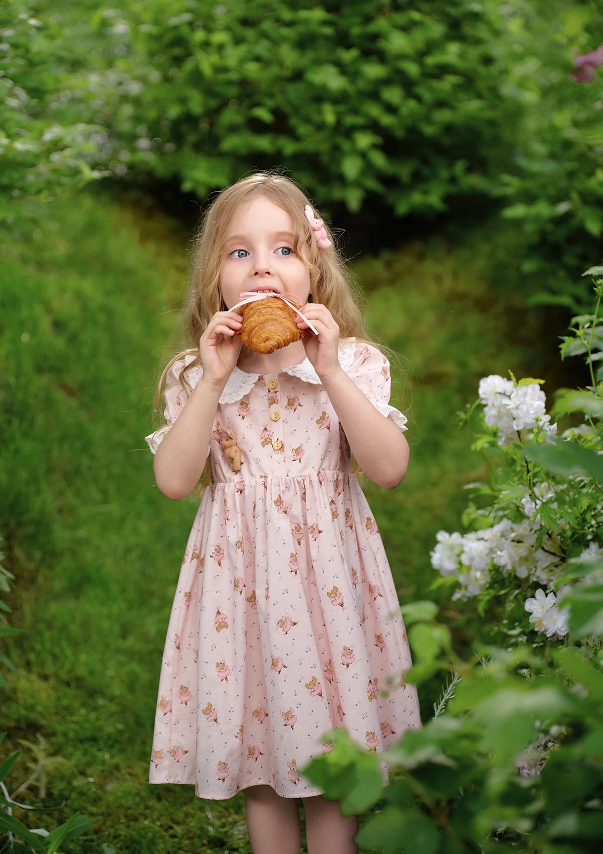 Toddler Girl Ballet Mouse Party Dress - Thrancidy