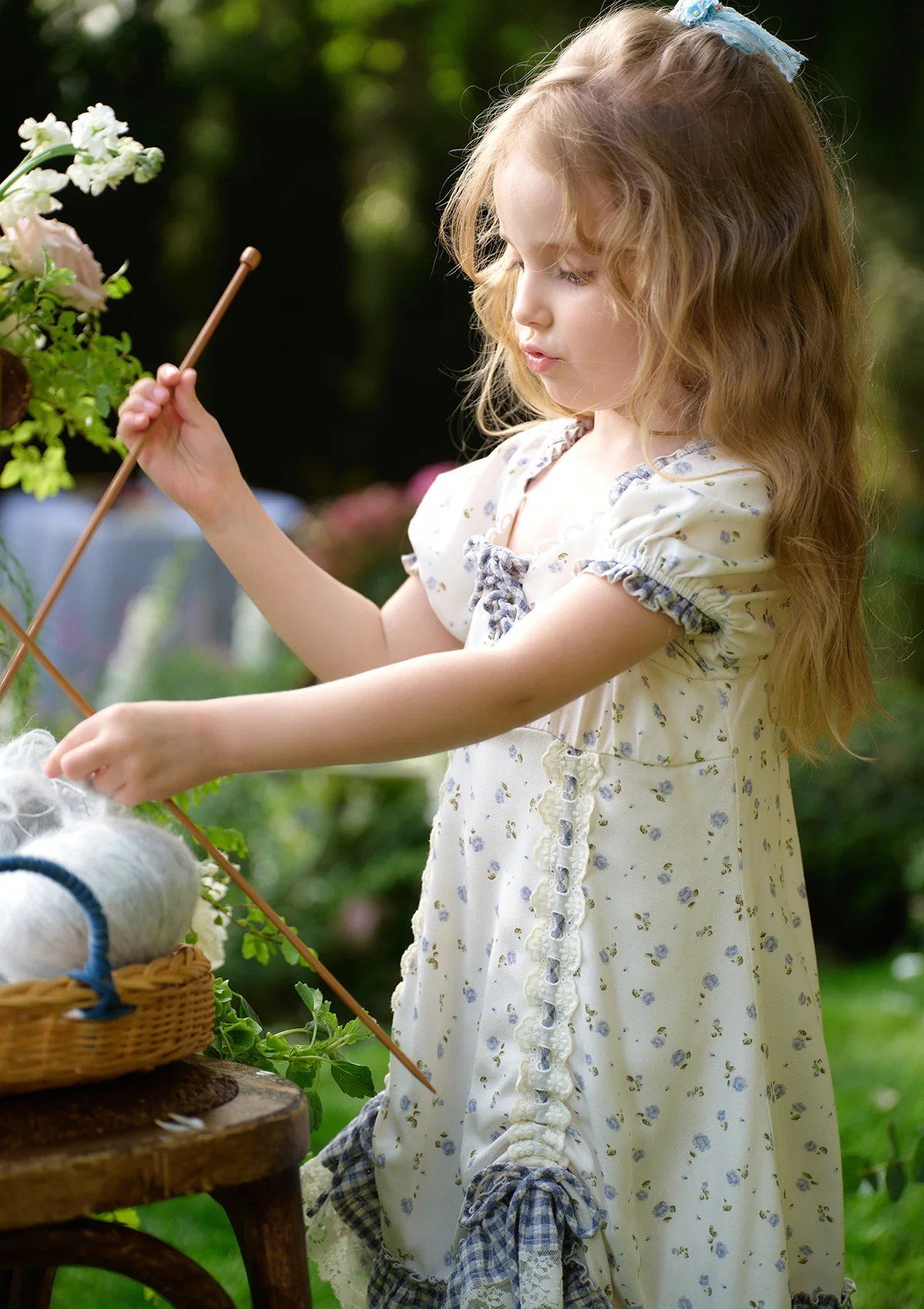 Toddler Girl Peter Rabbit Dollhouse Dress - Thrancidy