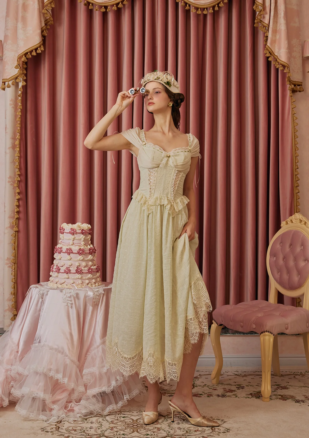 Gardenia Mambo Corset Dress - Thrancidy