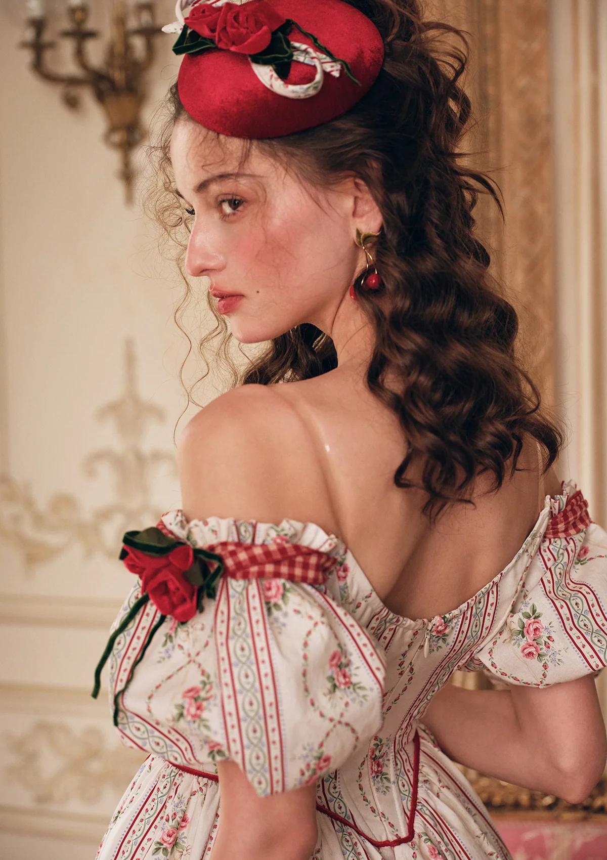 Rose Cupid Top Hat - Thrancidy