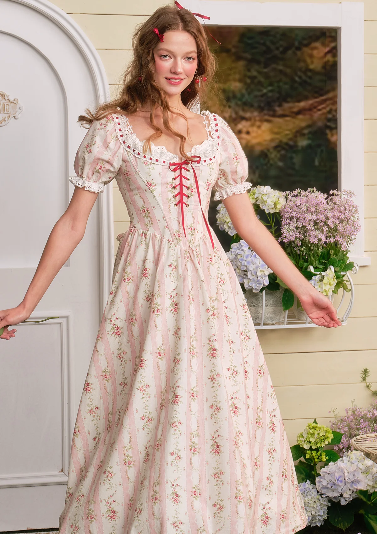 Audrey Tea Party Corset Dress - Thrancidy
