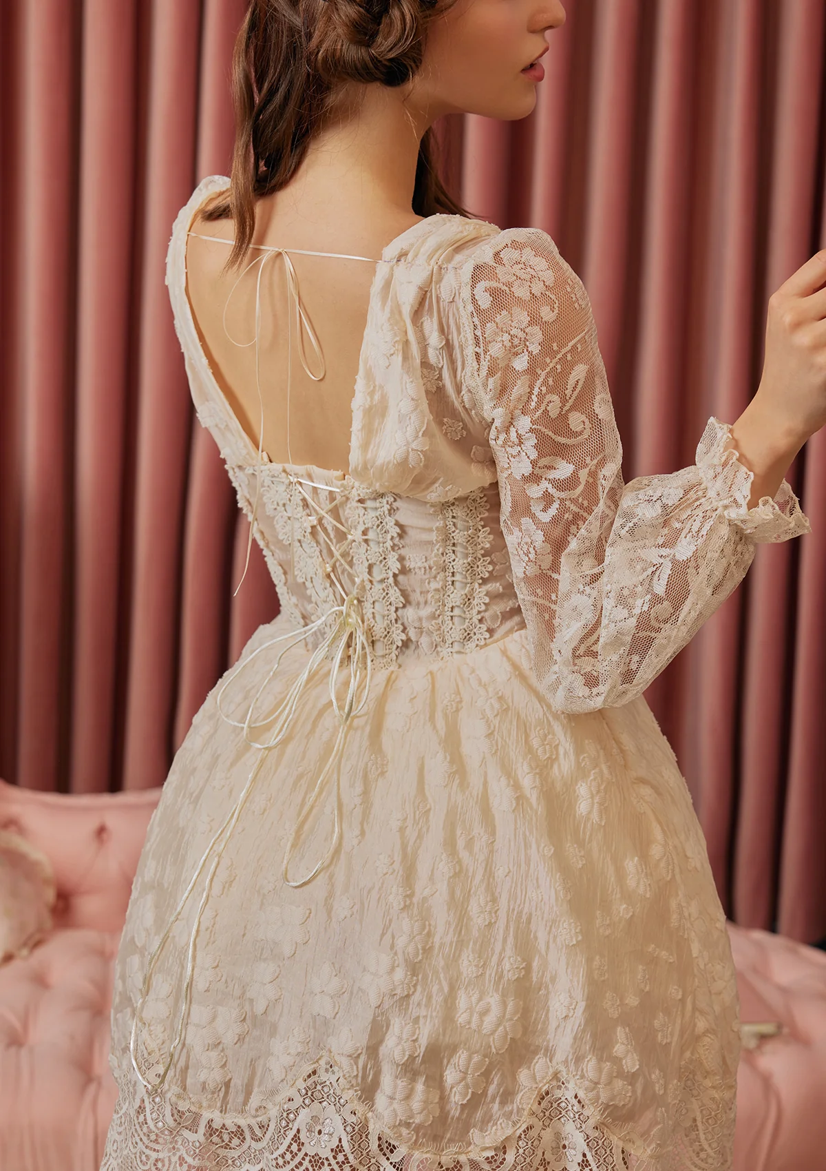 Butterfly Dollhouse Corset Dress - Thrancidy