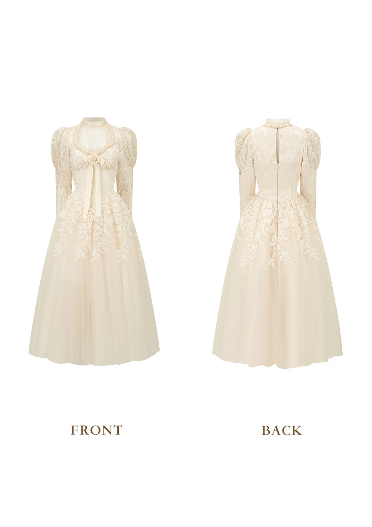 Pure White Wedding Corset Dress - Thrancidy