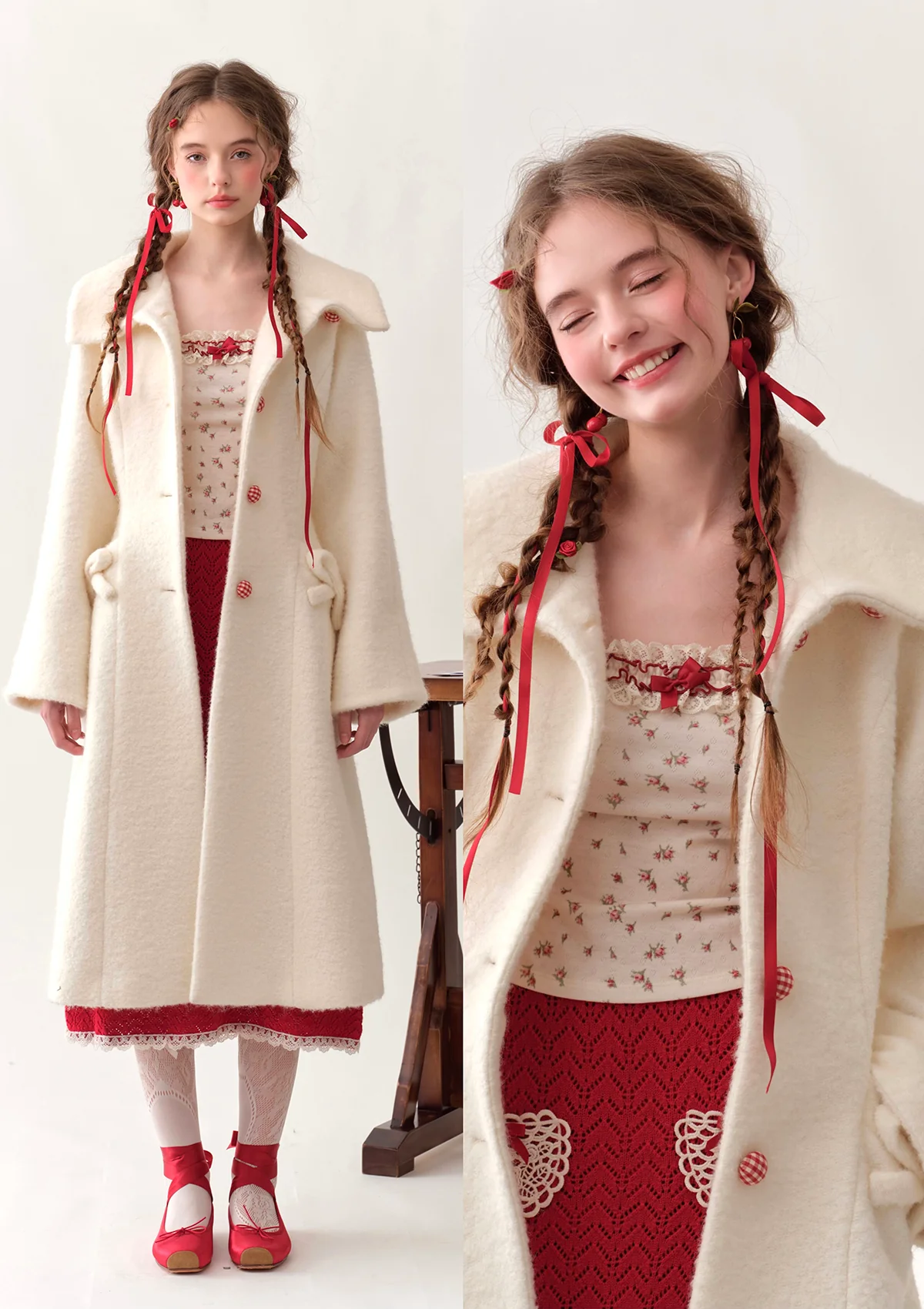 Strawberry Senior Alumnael Coat - Thrancidy