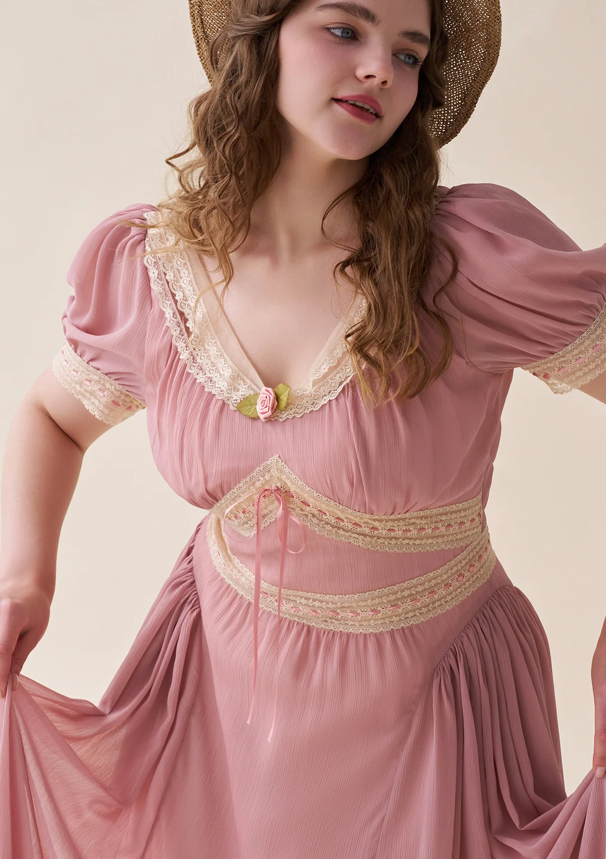 Curve & Plus Summer Poem Dress - Thrancidy