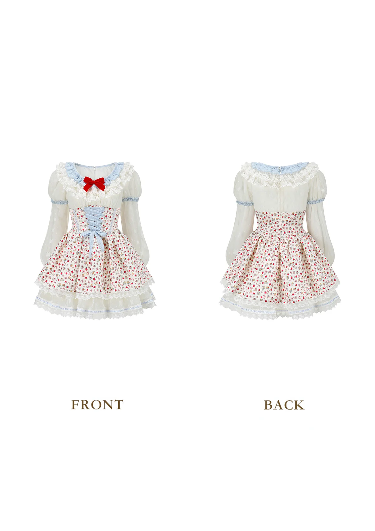 Berry Katie Rabbit Corset Dress - Thrancidy