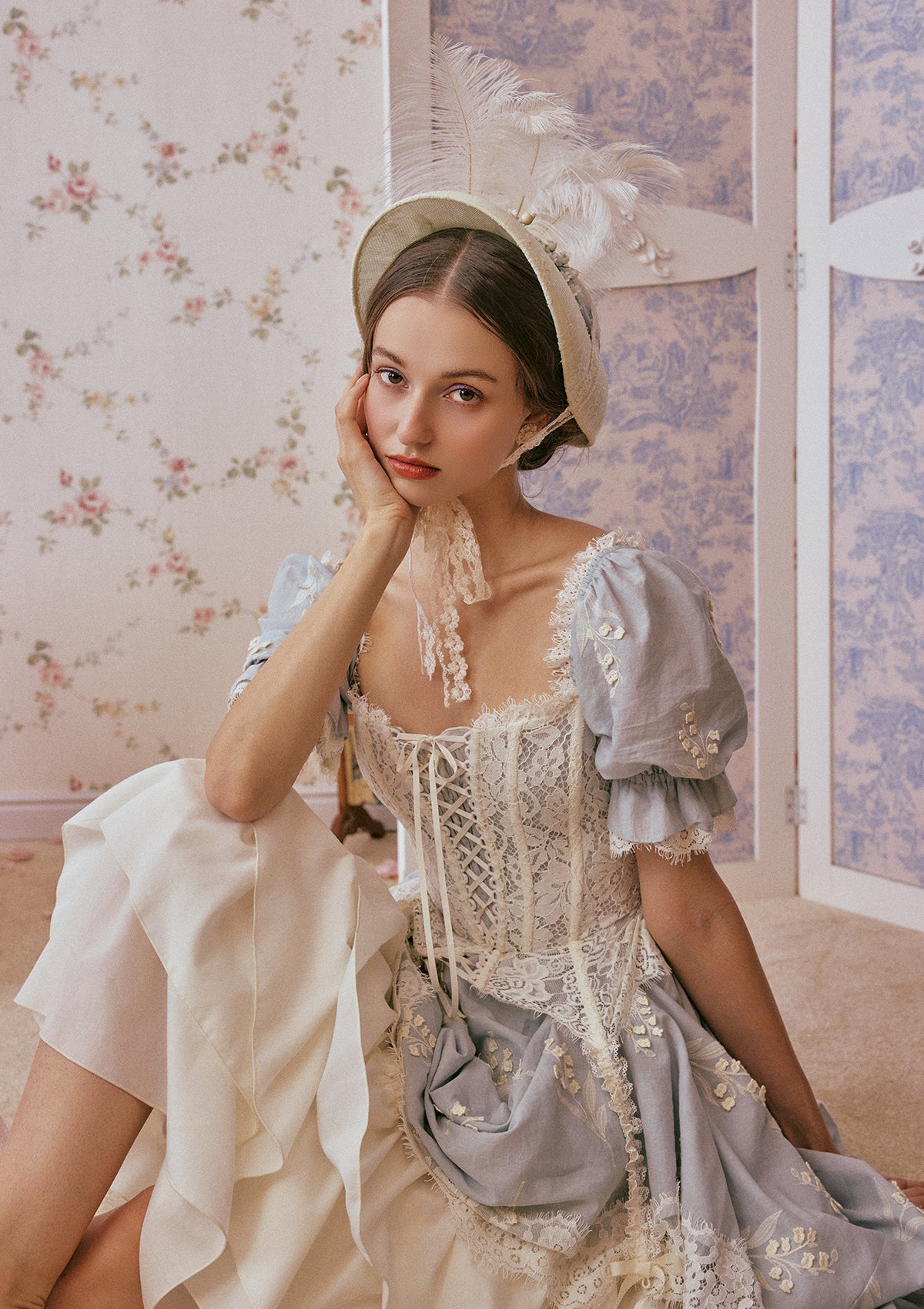 Princess Lily of the Vally Corset Dress - Thrancidy