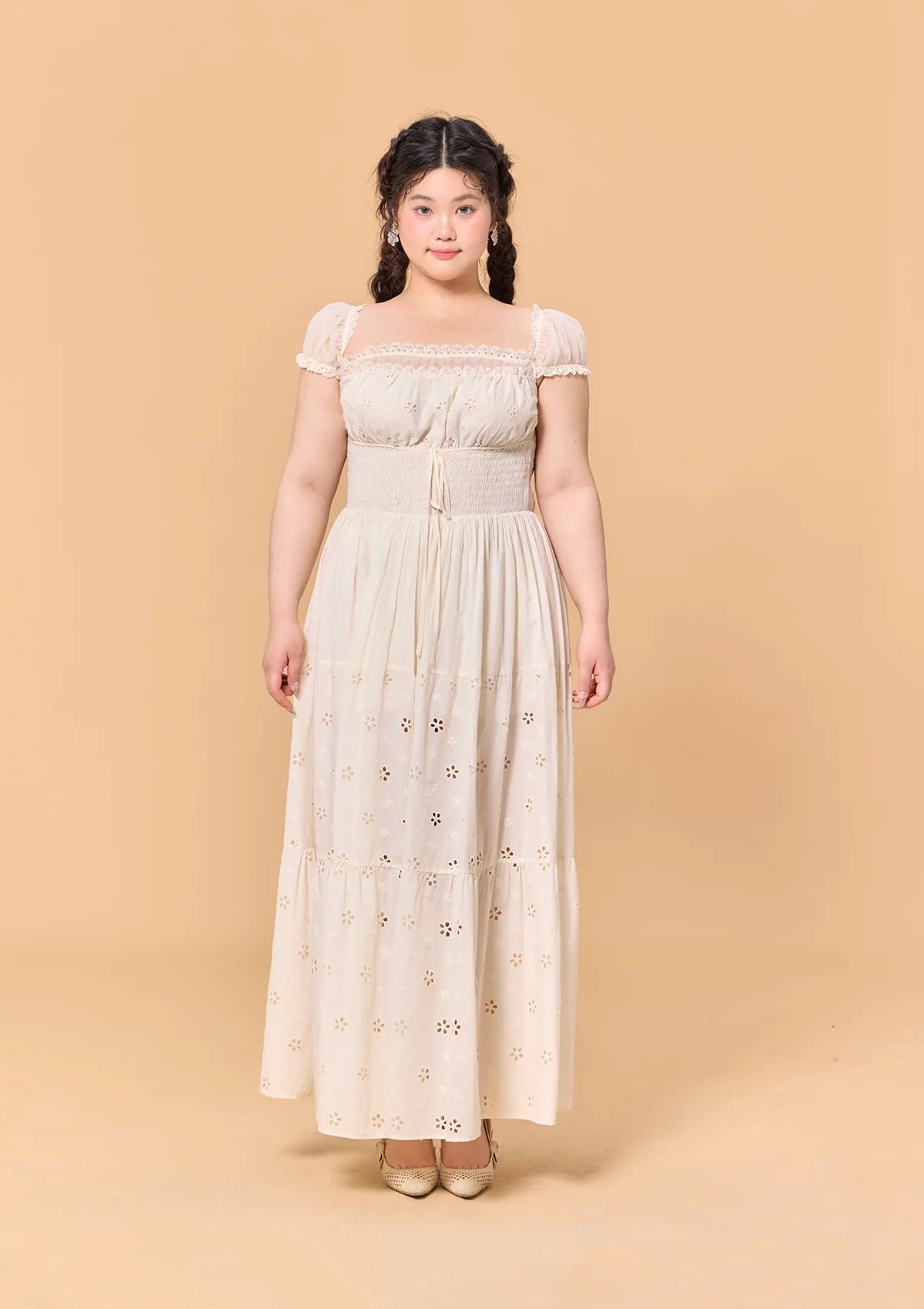 Curve & Plus Little White Rabbit Dress - Thrancidy