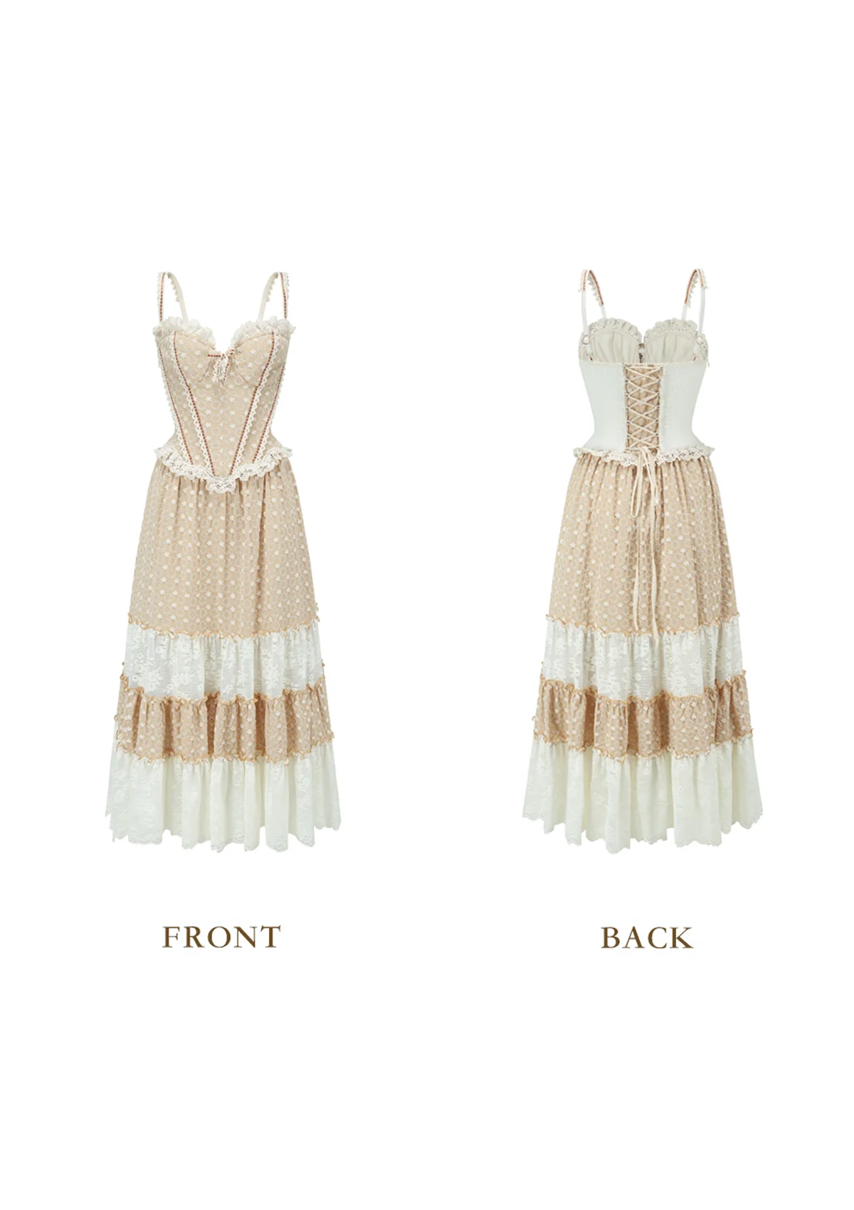 Miss Cinnamon Corset Dress - Thrancidy