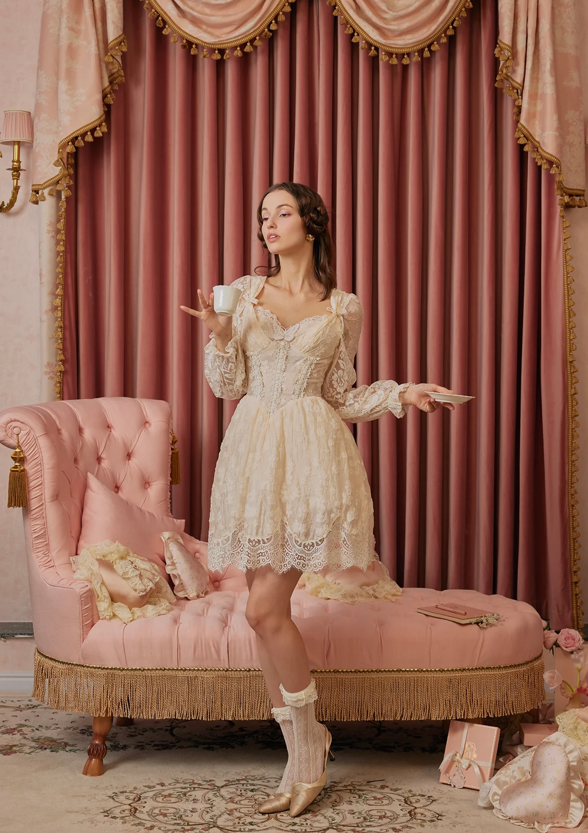 Butterfly Dollhouse Corset Dress - Thrancidy