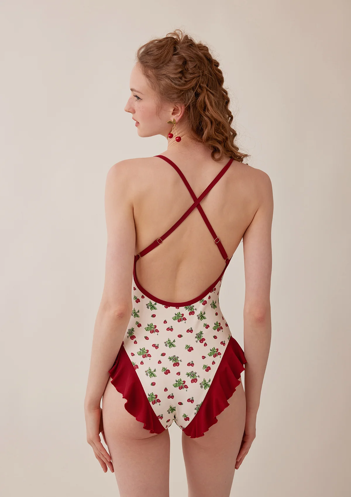 Vibrant Strawberry Bodysuit - Thrancidy