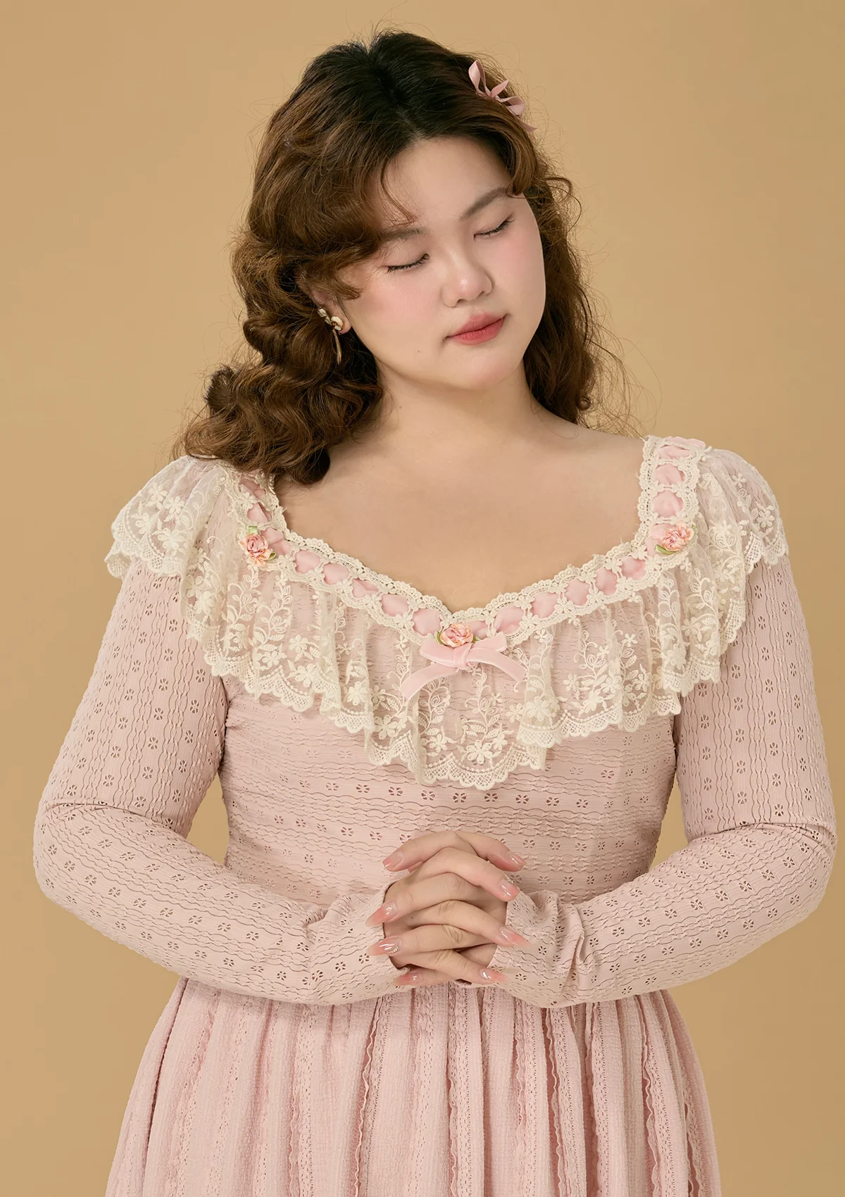 Curve & Plus Tuileries Forest Dress - Thrancidy