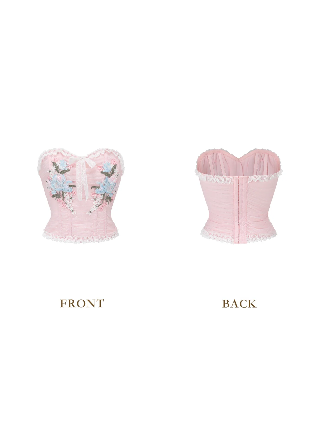 The Blue Lily Corset - Thrancidy