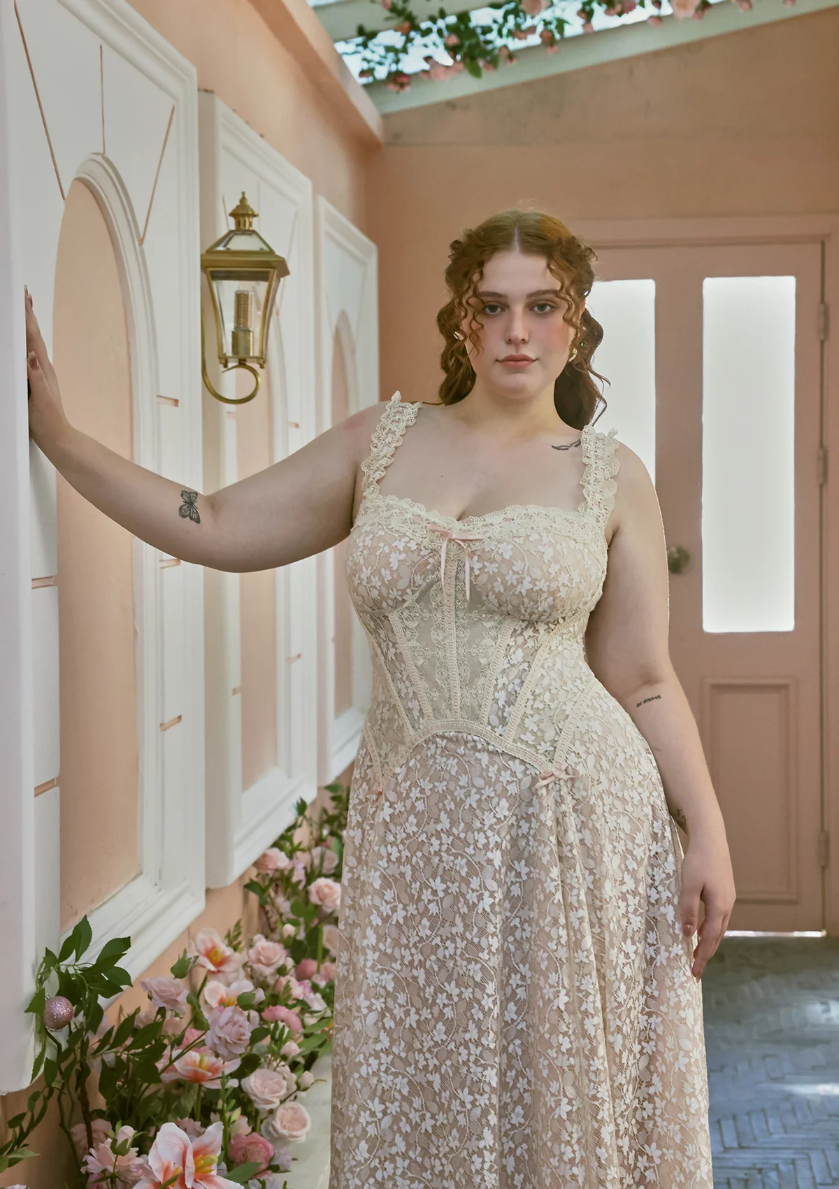 Curve & Plus The Glass Candy Corset Dress - Thrancidy