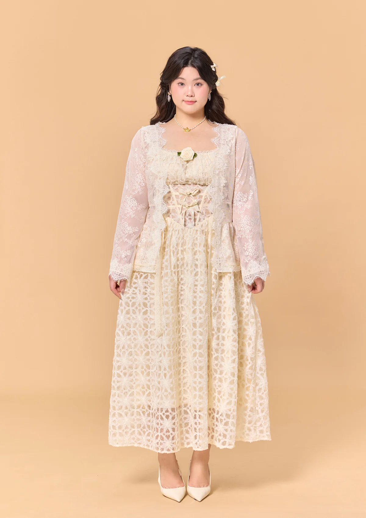 Curve & Plus Holiday in Pattaya Cardigan - Thrancidy