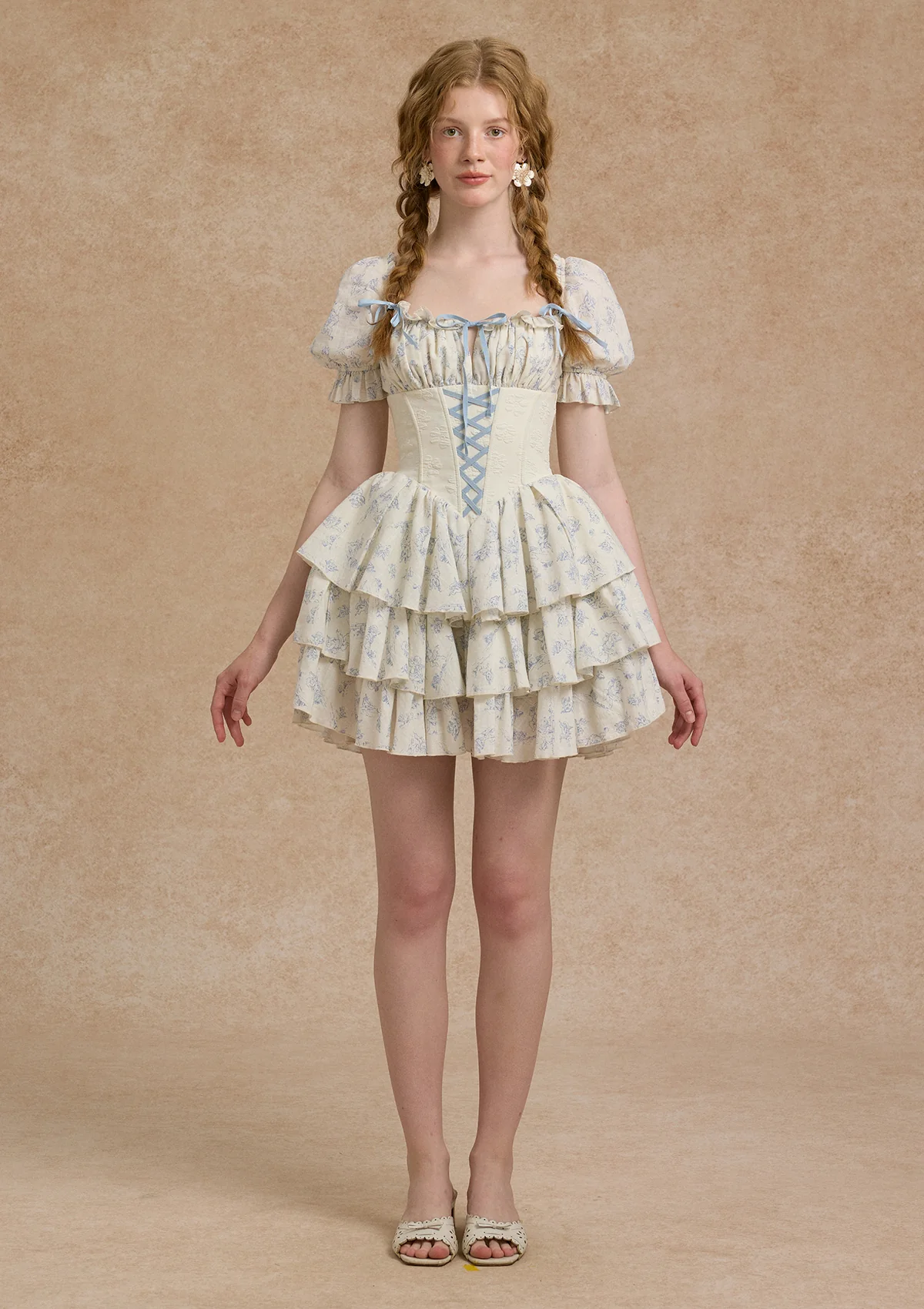 Blue Dollhouse Corset Dress(Short) - Thrancidy