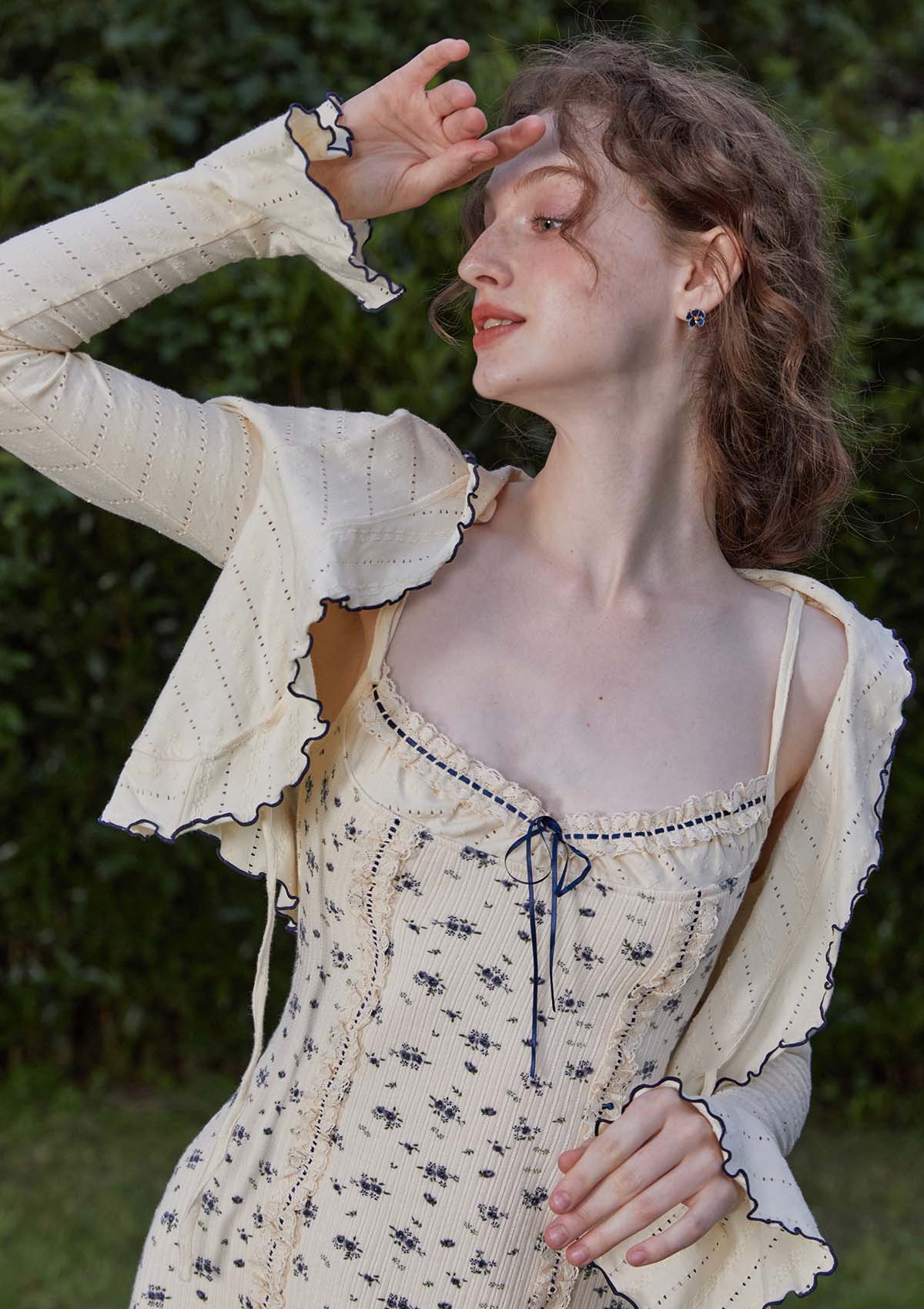 Blueberry Knit Cardigan - Thrancidy