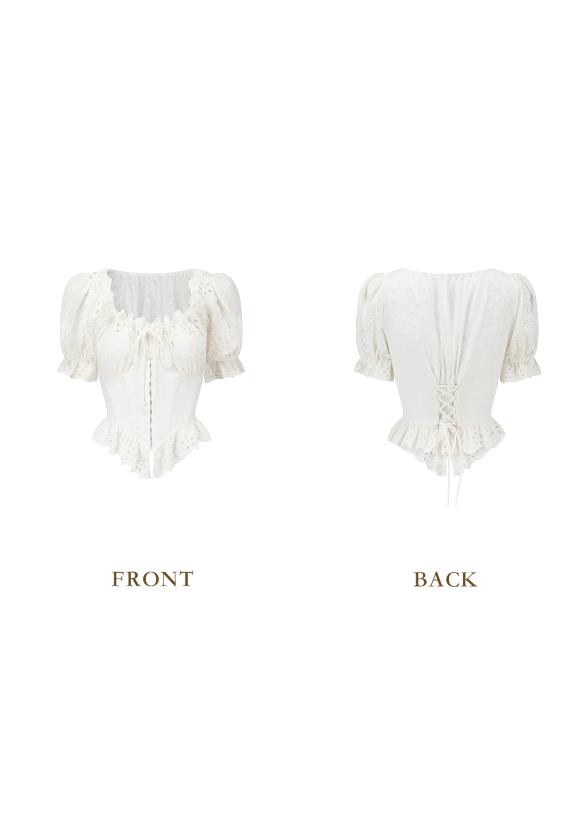 Paper Relief Corset - Thrancidy