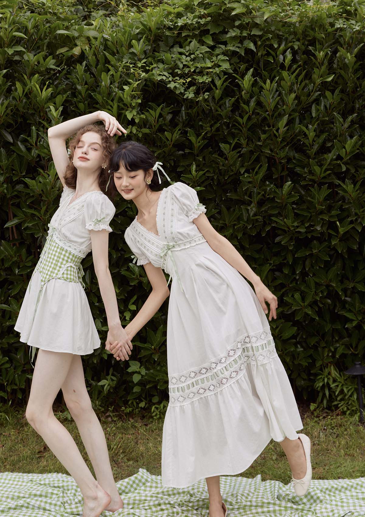 Green Apple Paradise Dress - Thrancidy