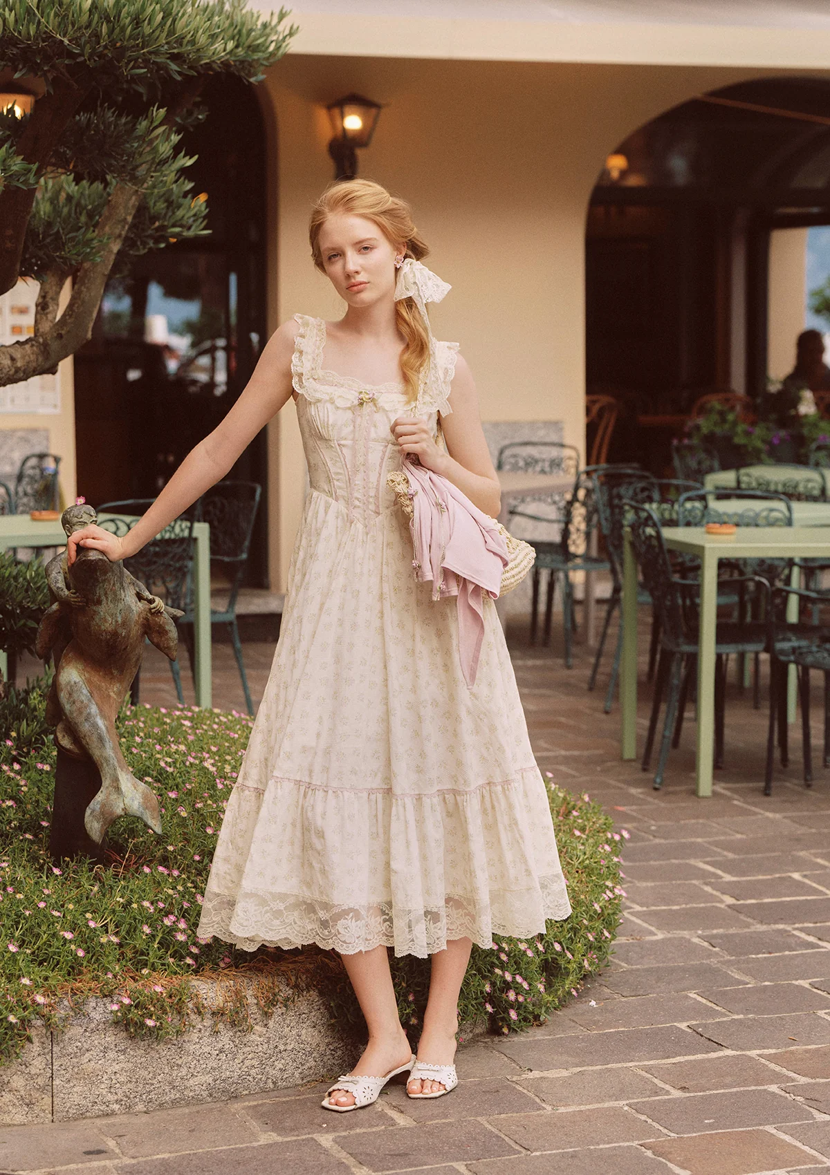 Cream Clove Corset Dress - Thrancidy