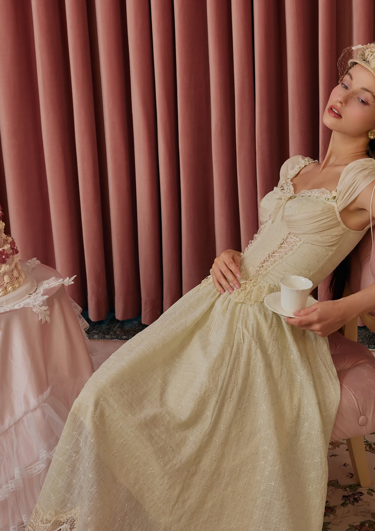 Gardenia Mambo Corset Dress - Thrancidy