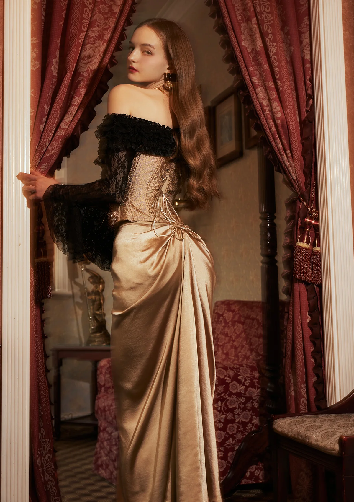 Golden Blush Skirt - Thrancidy