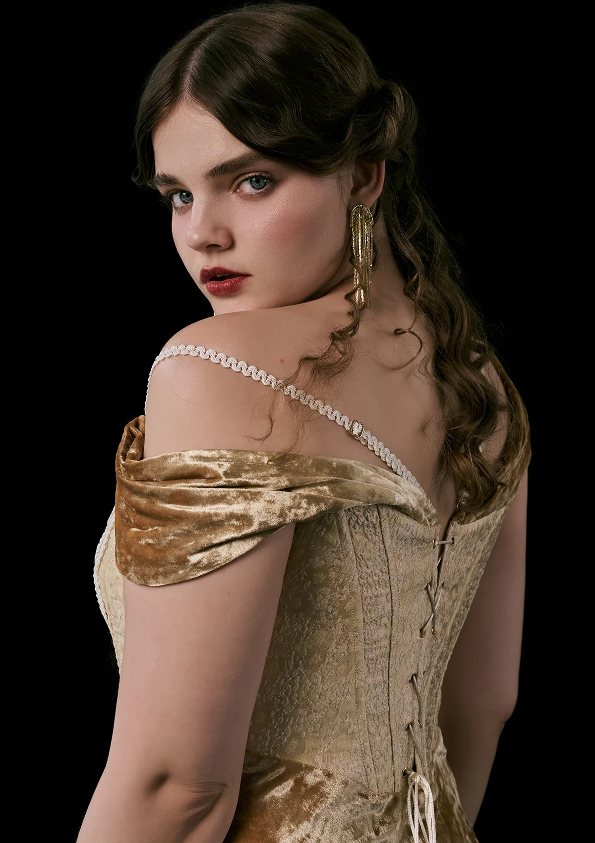 Curve & Plus Medusa Corset Dress - Thrancidy