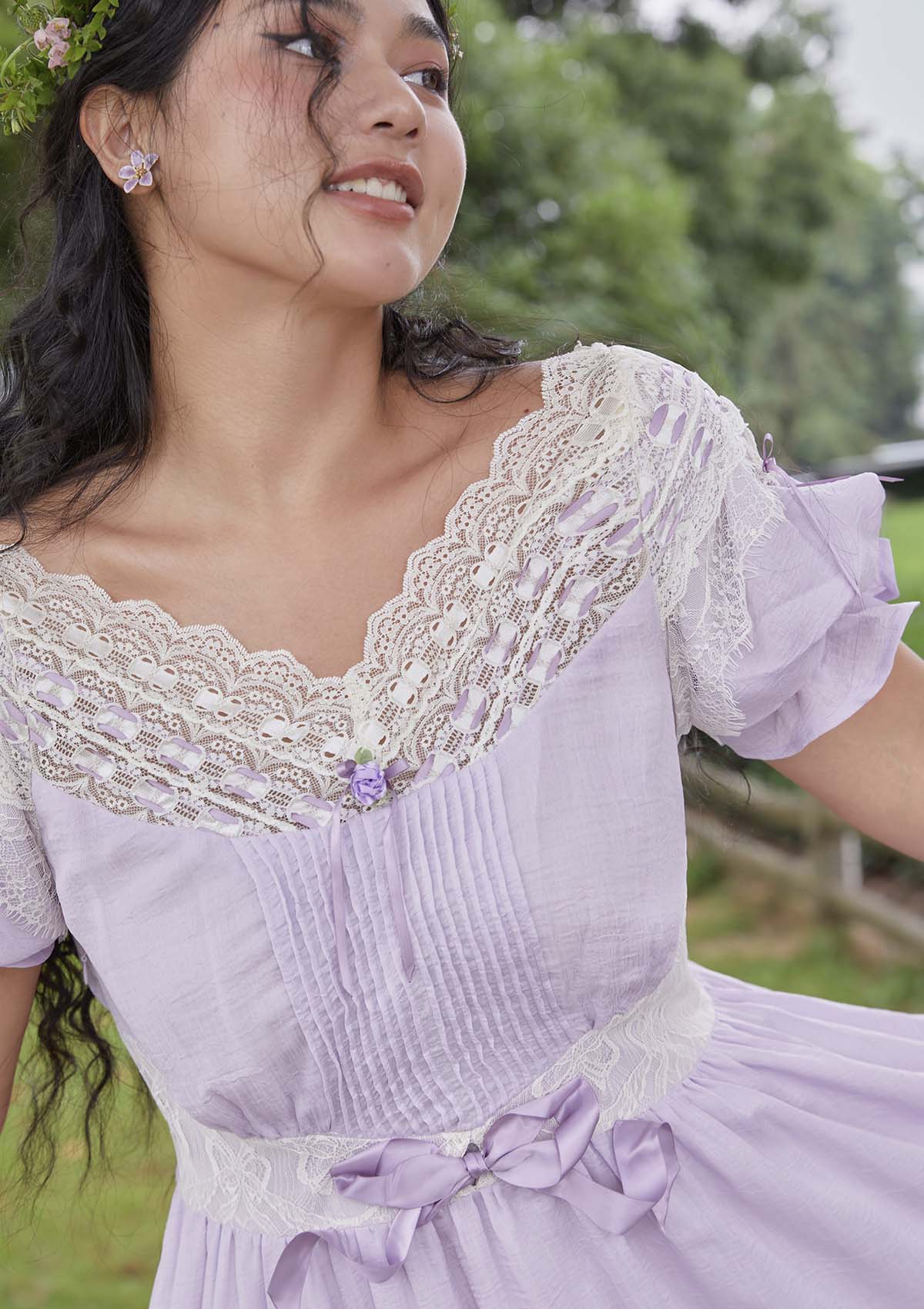 Curve & Plus Purple Kite Dress - Thrancidy