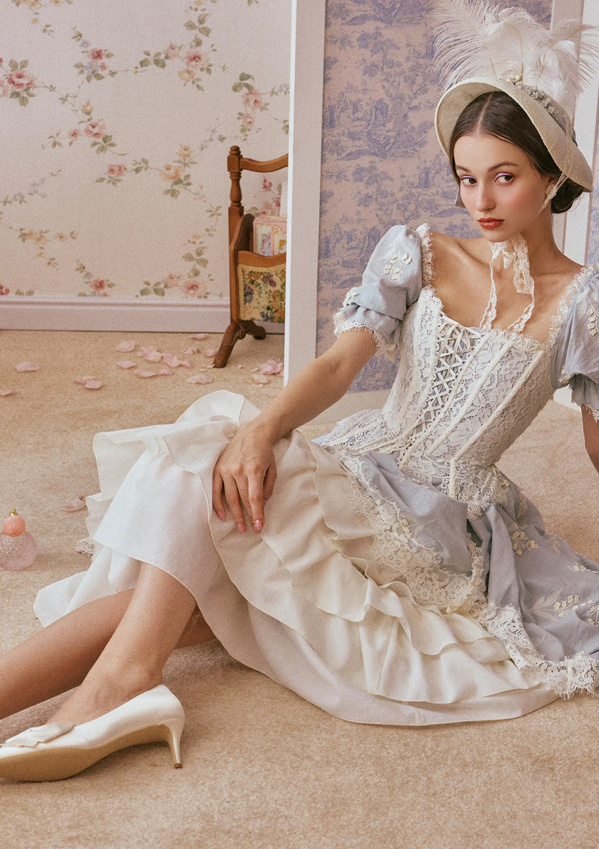 Princess Lily of the Vally Corset Dress - Thrancidy