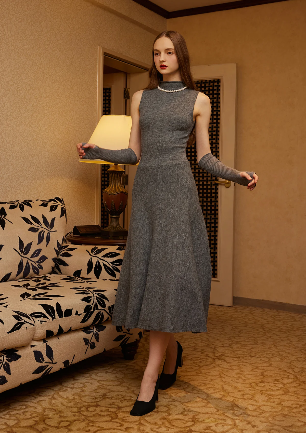 Miss Mine Knit DressLong - Thrancidy