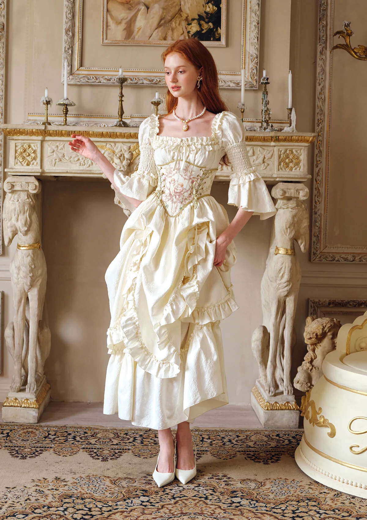 Angel's Cradle Corset Dress - Thrancidy