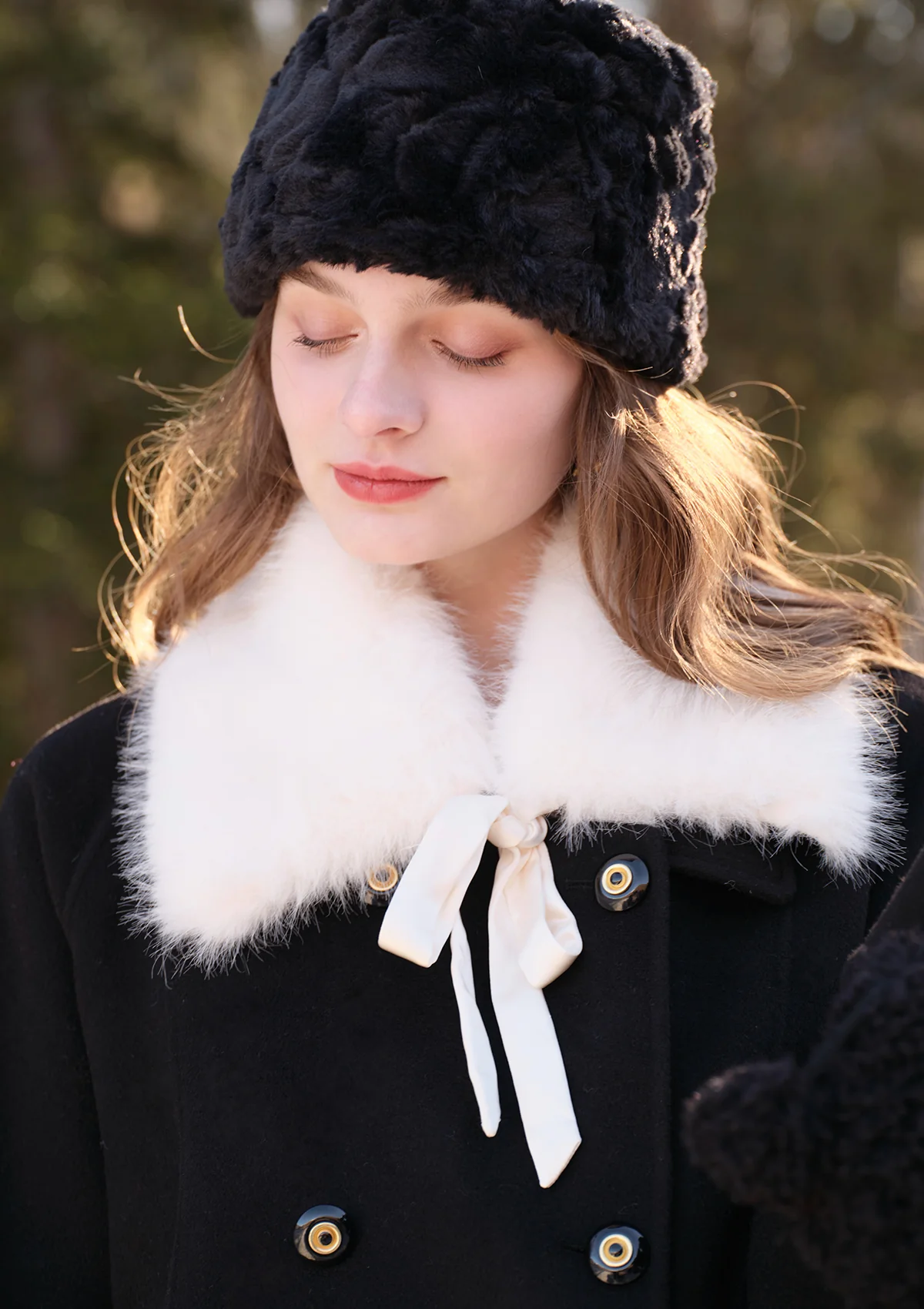 Princess Spade Double-faced Overcoat - Thrancidy