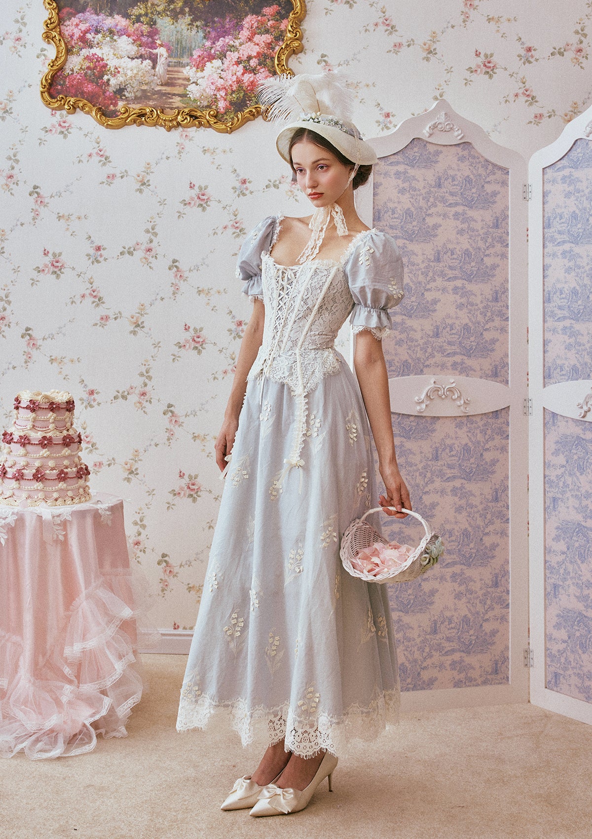 Princess Lily of the Vally Corset Dress - Thrancidy