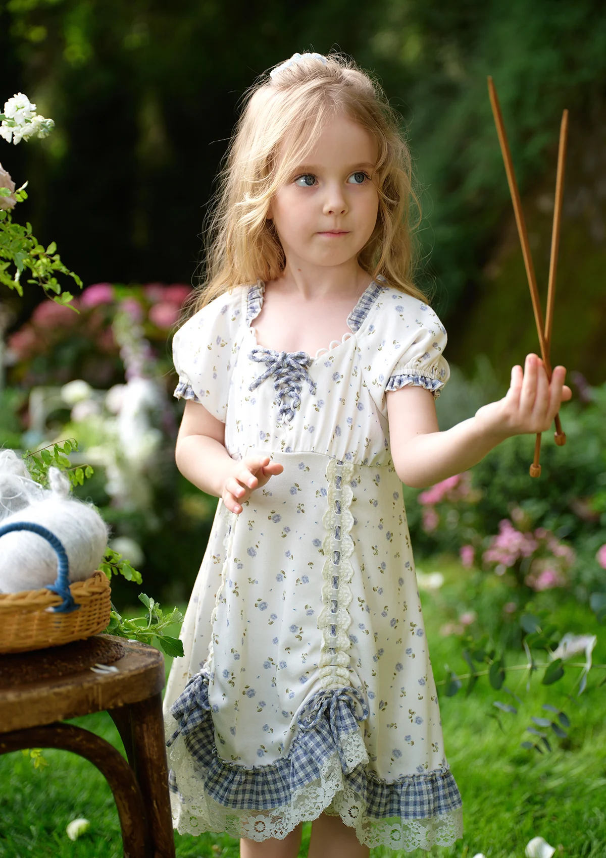 Toddler Girl Peter Rabbit Dollhouse Dress - Thrancidy