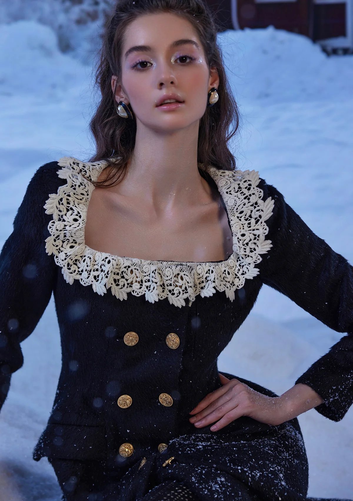 Noir Fairytale Dress - Thrancidy