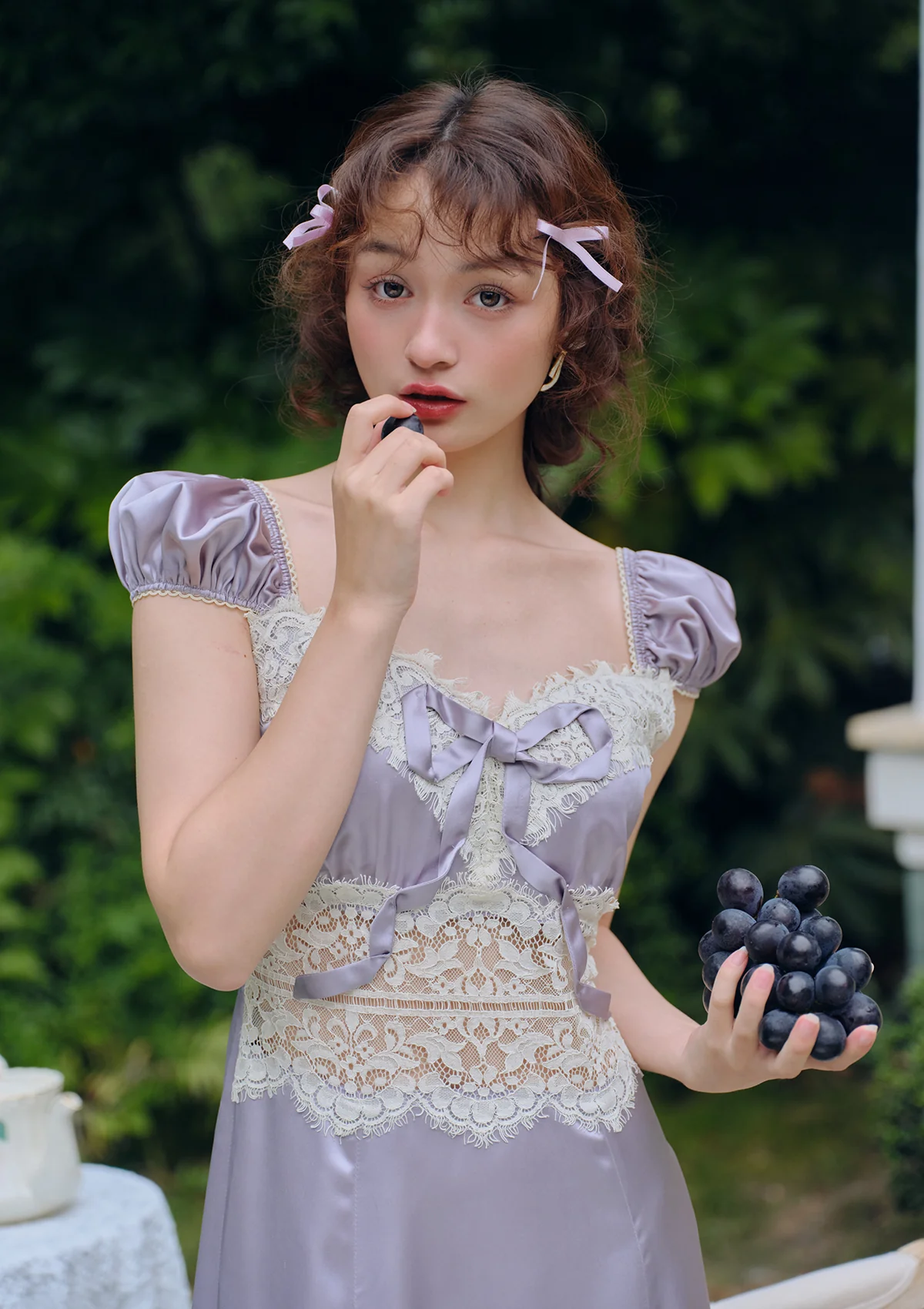 Rosace Lavande Dress - Thrancidy