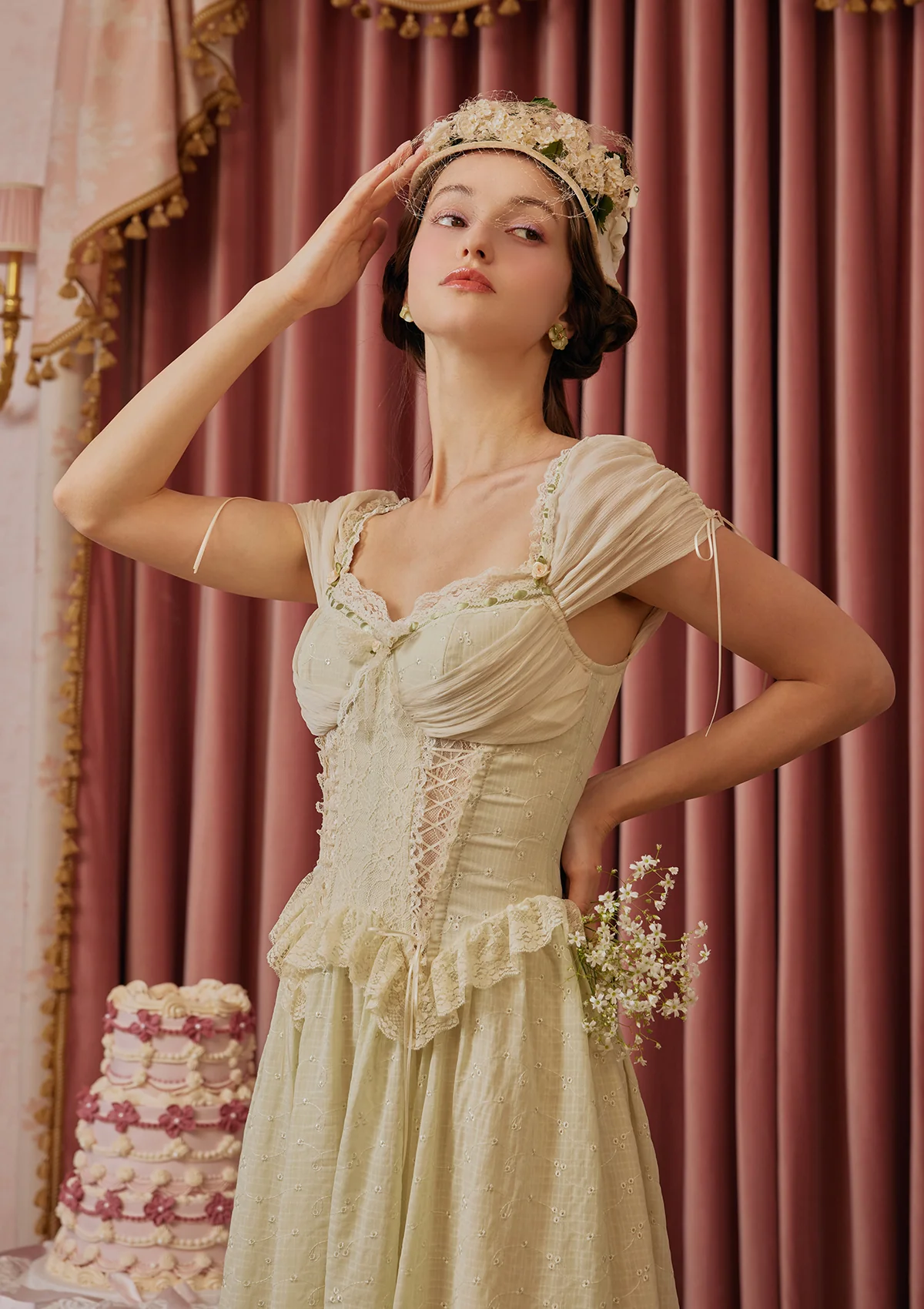 Gardenia Mambo Corset Dress - Thrancidy