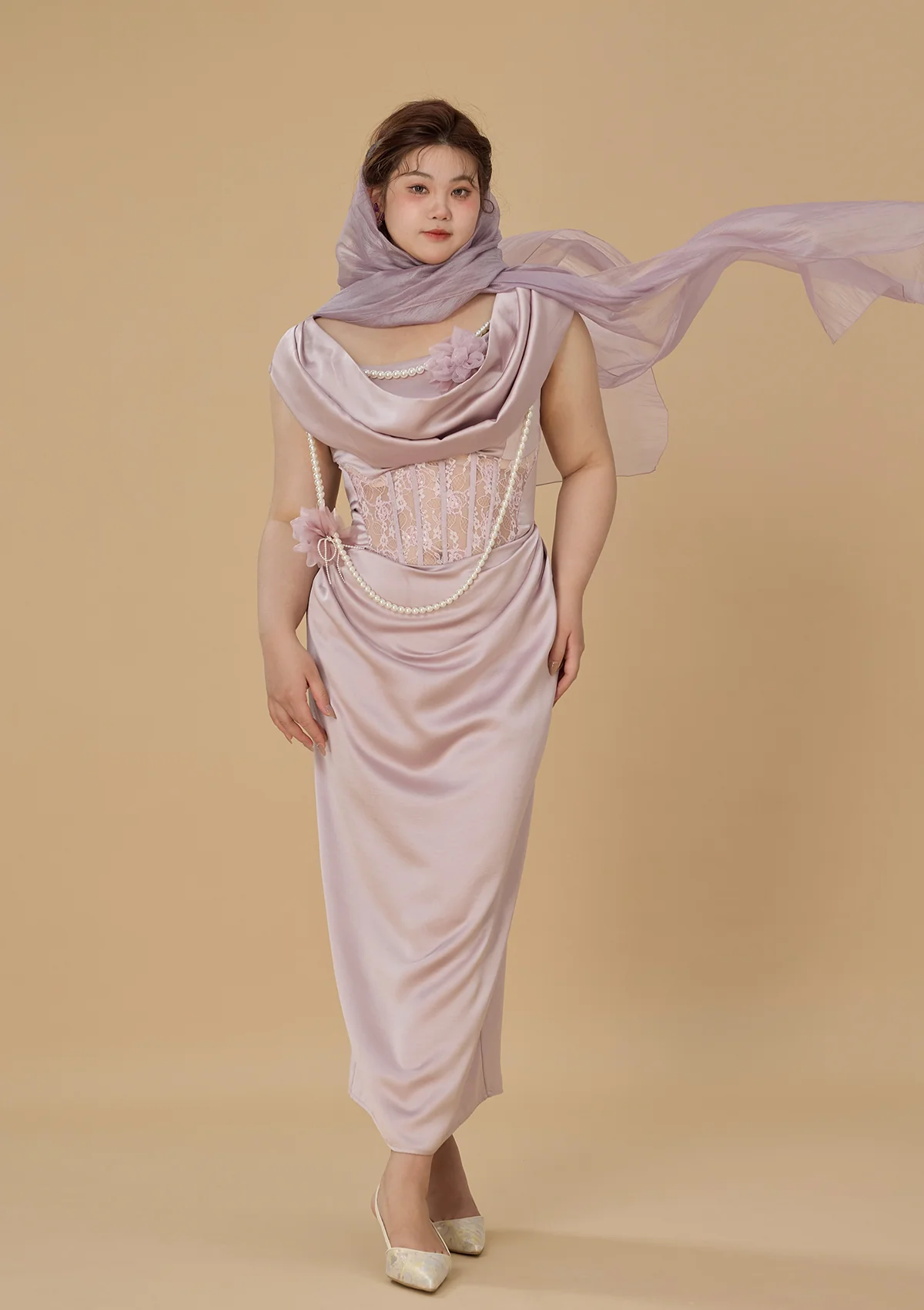 Curve & Plus The Age of Adaline Corset Dress - Thrancidy