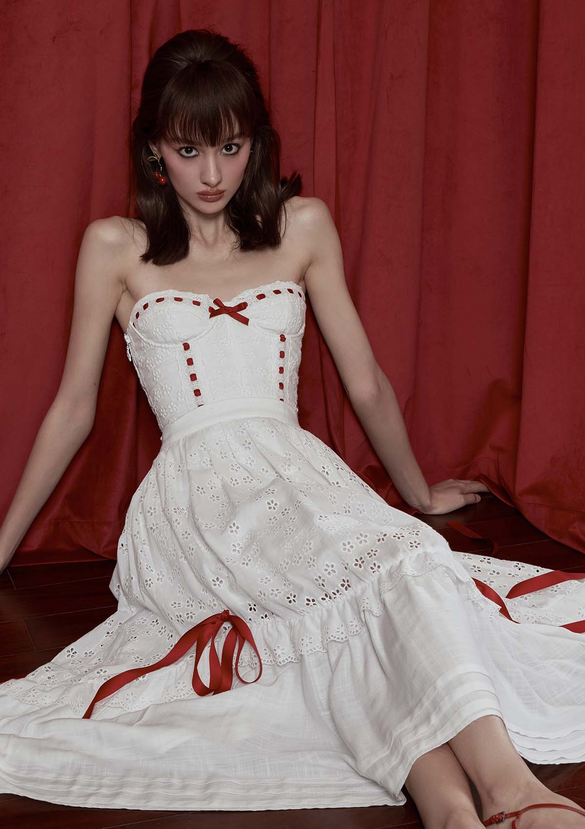 The Red Ballroom Corset - Thrancidy