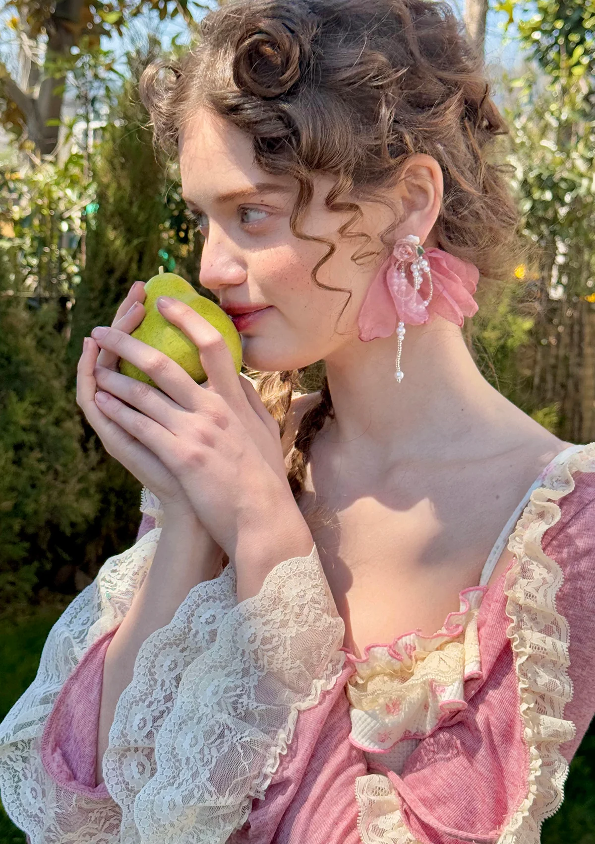 Crowned by Dew Ear Studs - Thrancidy