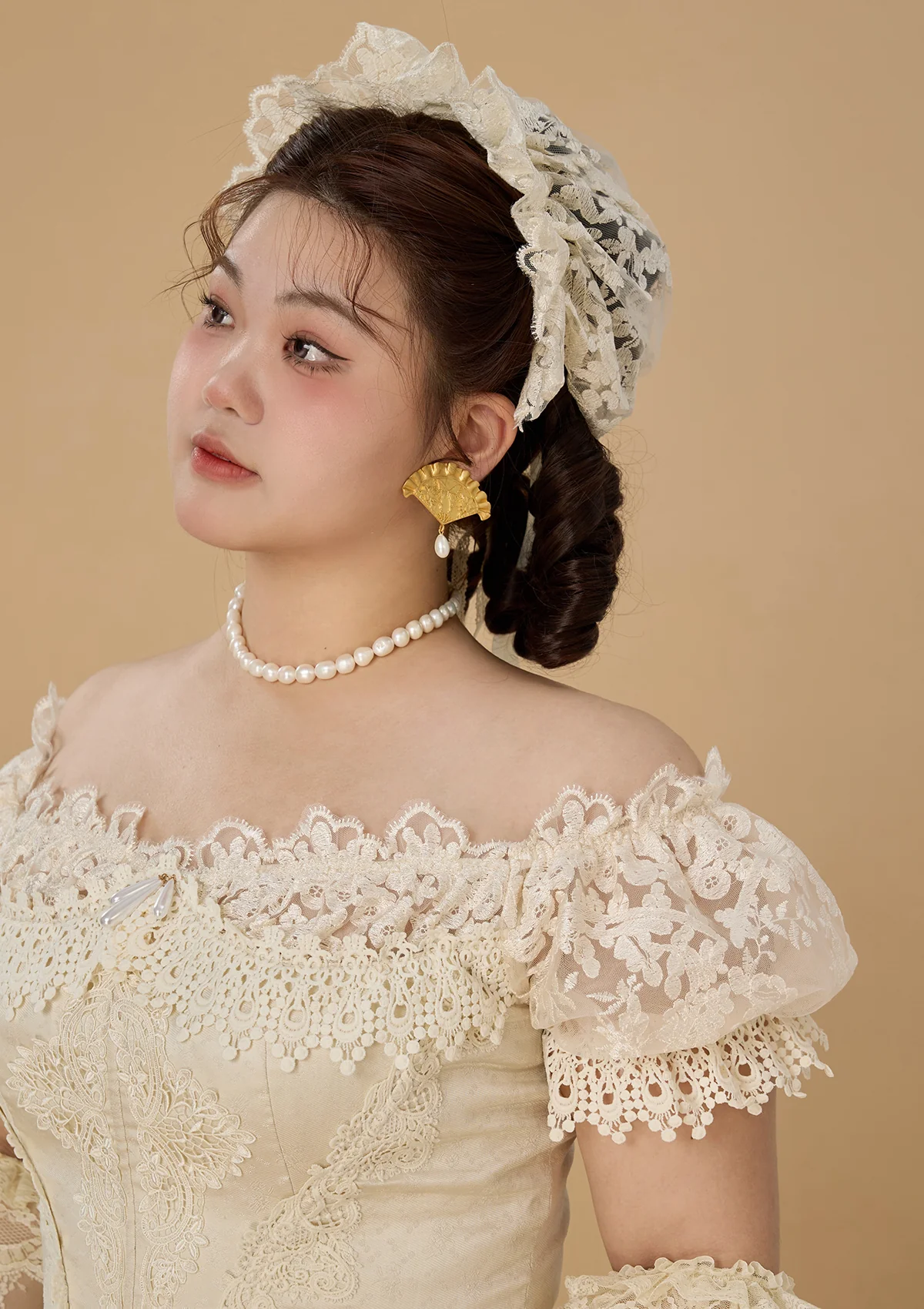 Curve & Plus The Tear of Blossom and Candle Corset Dress - Thrancidy